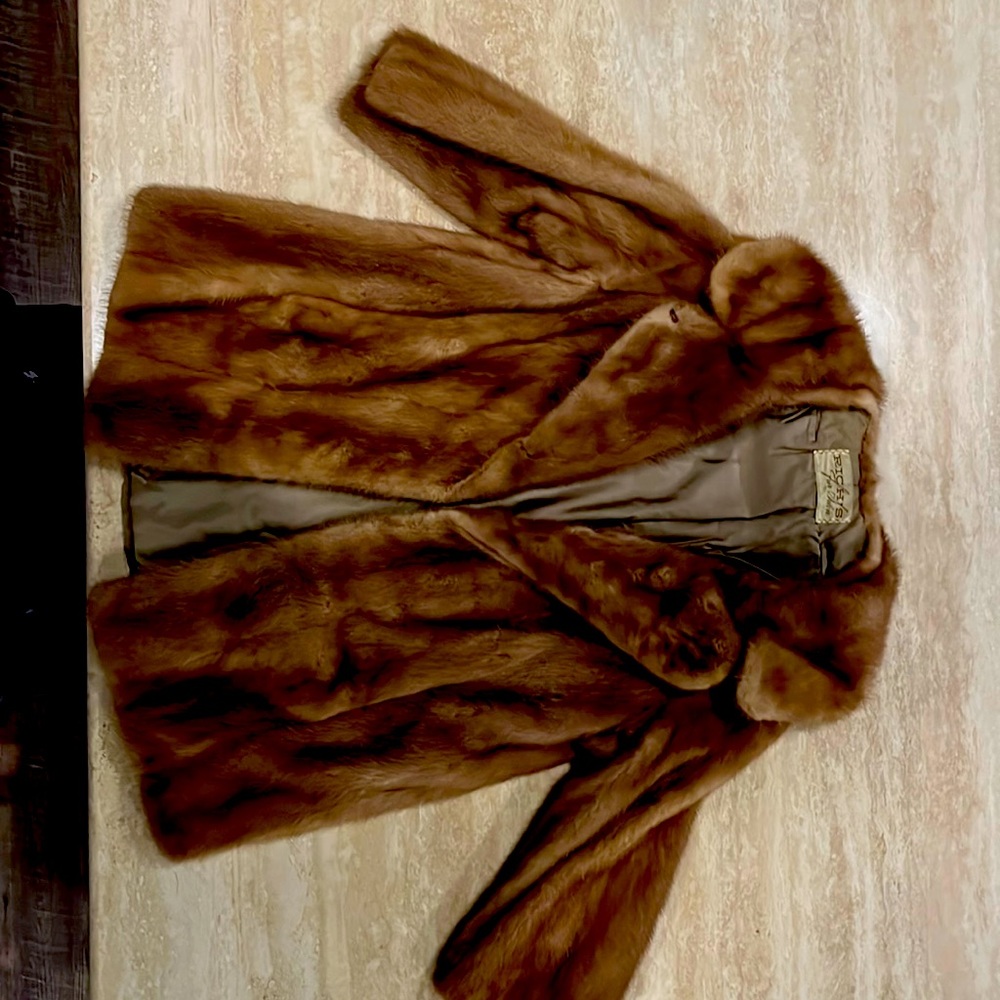 Rich’s fur salon mink coat